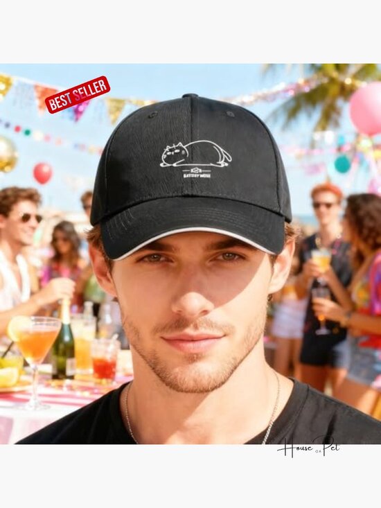 Embroidered Baseball Cap, Breathable Cotton Adjustable Hat, Casual Daily Outfits main image 6
